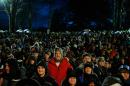 <p>
	Groundhog Day and crowd.</p>