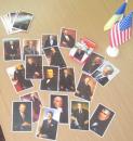 <p>
	A photo of the presidential flashcards.</p>